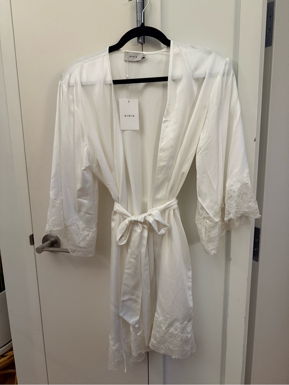 GINIA Juniper Robe 100% silk